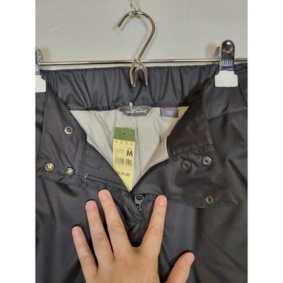 NWT Eddie Bauer Weatheredge Plus Insulated Pants Womens Medium Black Snow Gear - Picture 15 of 16